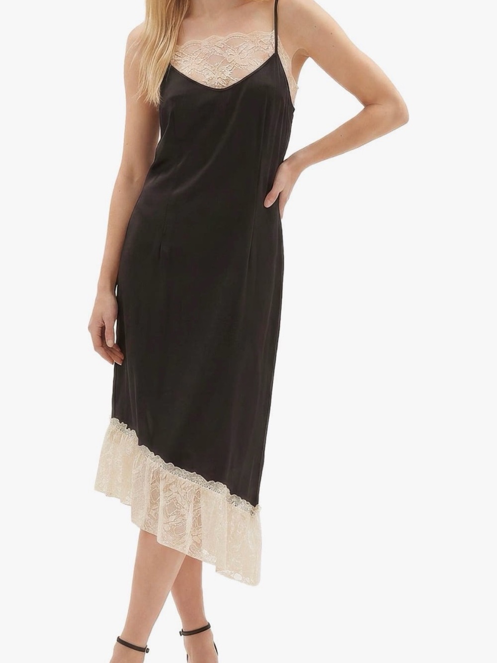 NEW: Nordstrom Lace & Satin Dress